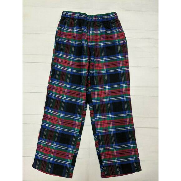 Lands End Other - Lands End Plaid Flannel Pajama Bottoms Youth 8